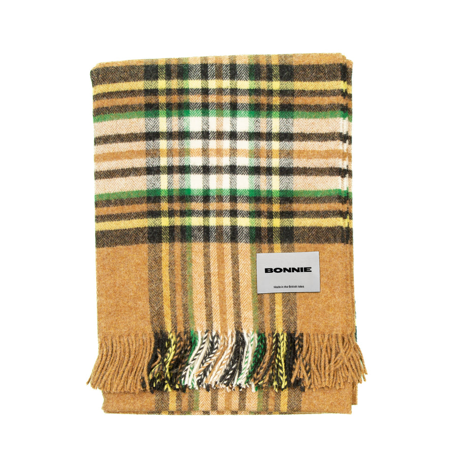 BONNIE Beige Throw