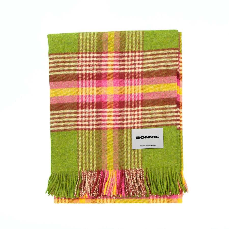 BONNIE Green Throw