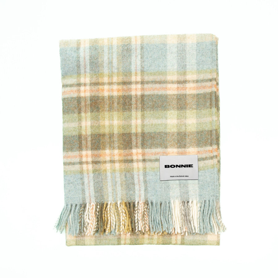 BONNIE Blue Throw
